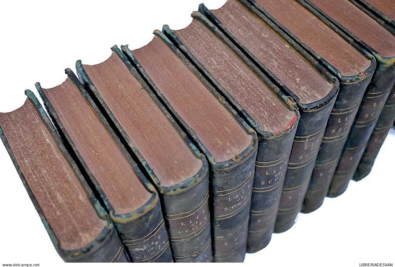 Memoirs Of The Life Of Sir Walter Scott, Bart. 10 Vols. - John Gibson Lockhart - Biographies