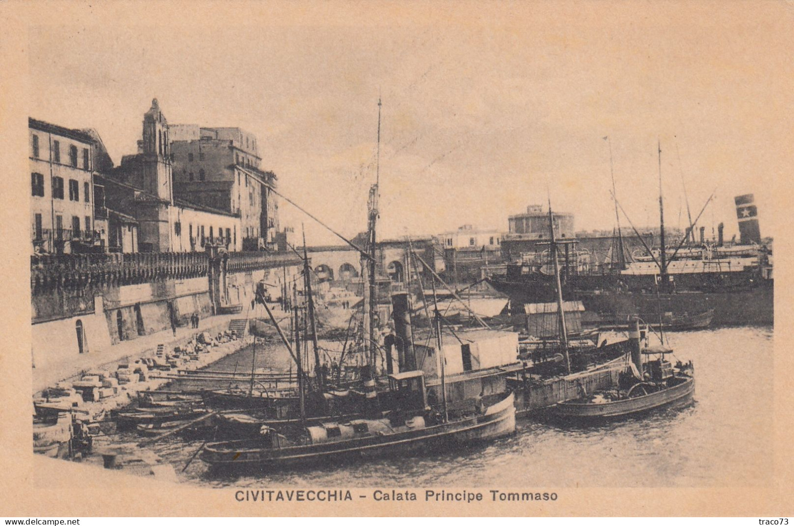 CIVITAVECCHIA  /  Calata Principe Tommaso _ Viaggiata - Civitavecchia