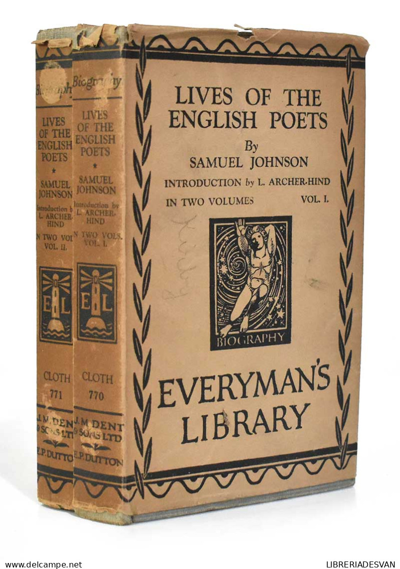 Lives Of The English Poets. 2 Vols. - Samuel Johnson - Biografías