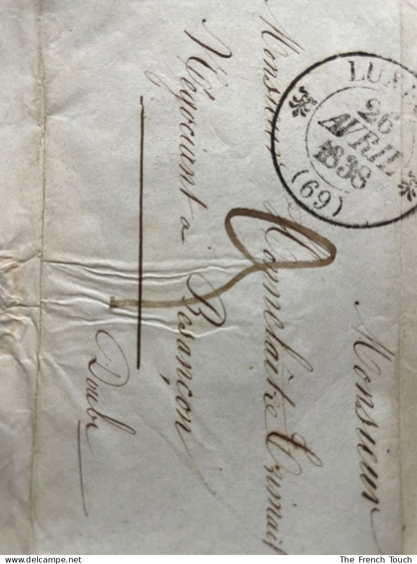 Louis-Joseph Fernier - 1838 - Correspondance [Tapuscrit Signé] - Politicians  & Military