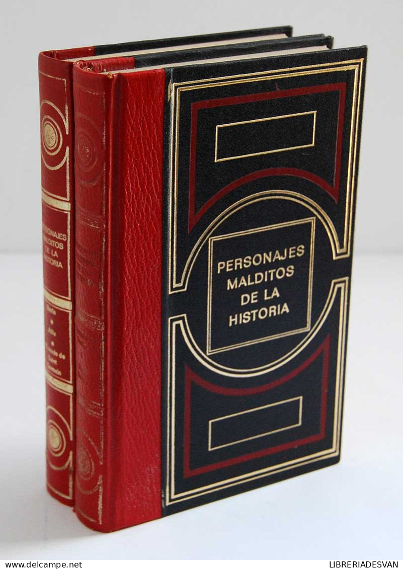 Personajes Malditos De La Historia. 2 Tomos - Biografías