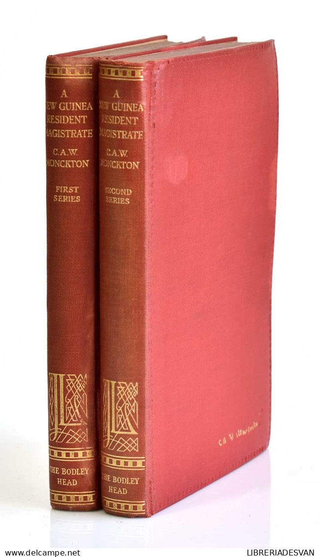 Some Experiences Of A New Guinea Resident Magistrate 2 Vols. - Captain C. A. W. Monckton - Biographies