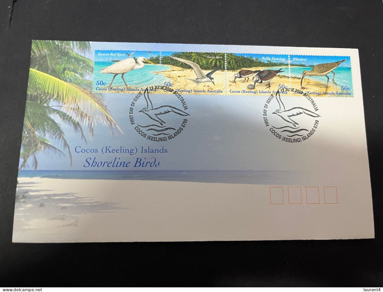 27-2-2024 (1 Y 24) Australia FDC - Cocos (Keeling) Island - Birds / Oiseaux - Kokosinseln (Keeling Islands)