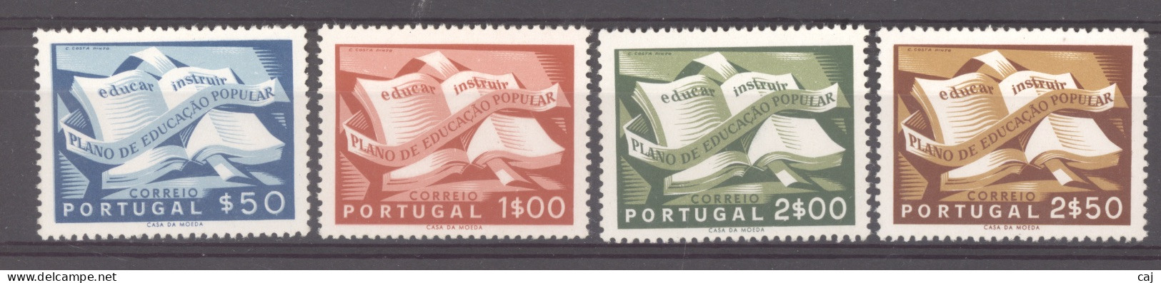 Portugal  :  Yv  831-34  **   Trains - Unused Stamps