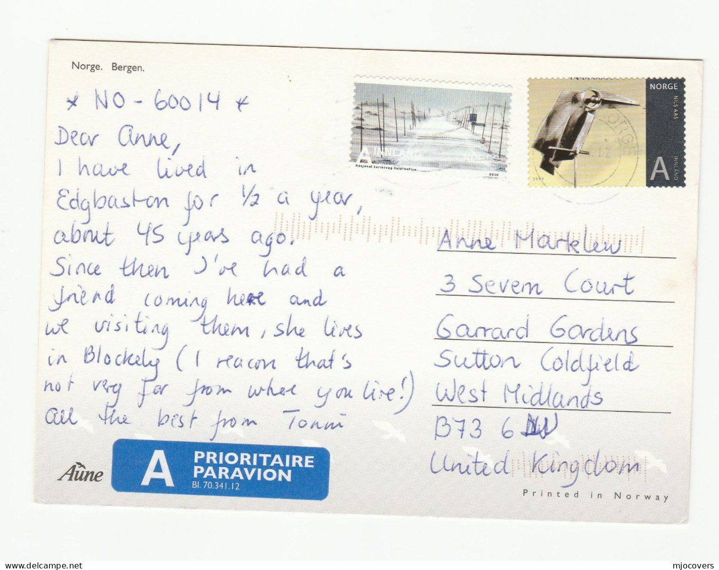 SHIPS  1964 - 2000  Norway 3 COVERS Cover Postcard Stamps Ship - Brieven En Documenten