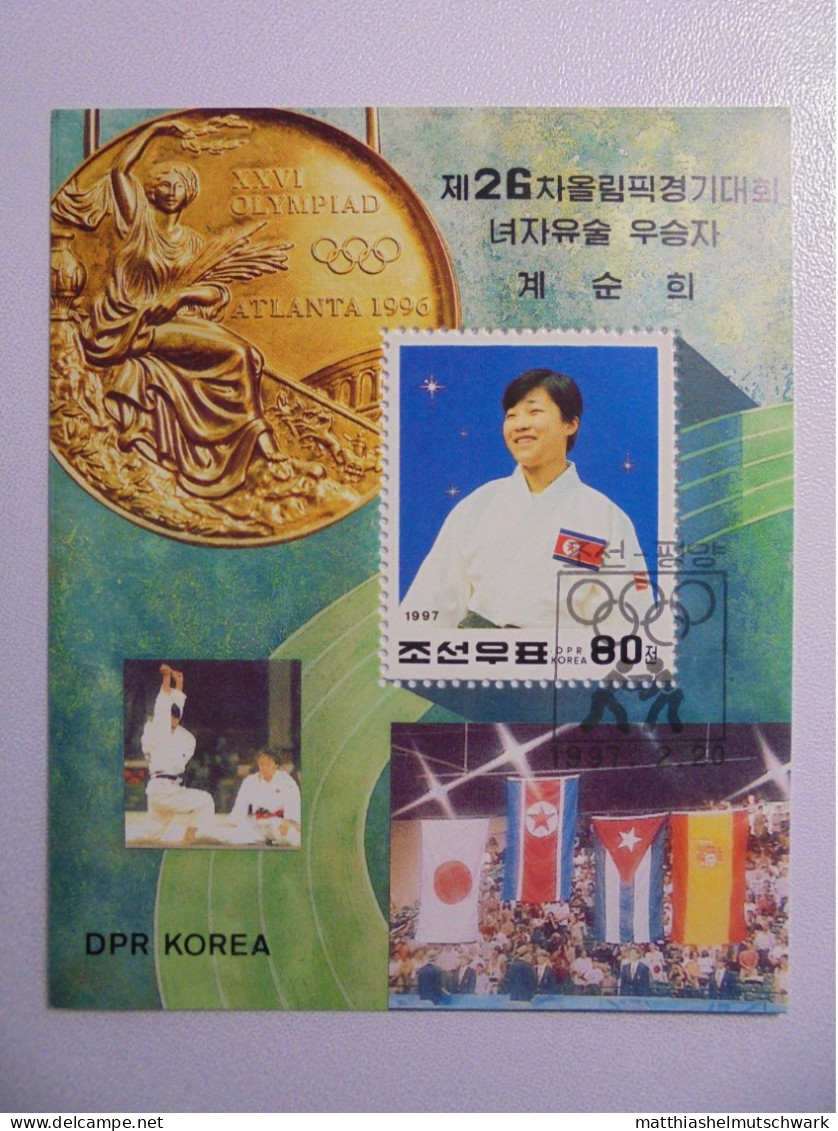 Olympische Spiele Atlanta: 1997 Winning A Gold Medal At The Olympic Games - Atlanta, USA - Kye Sun - Ete 1996: Atlanta