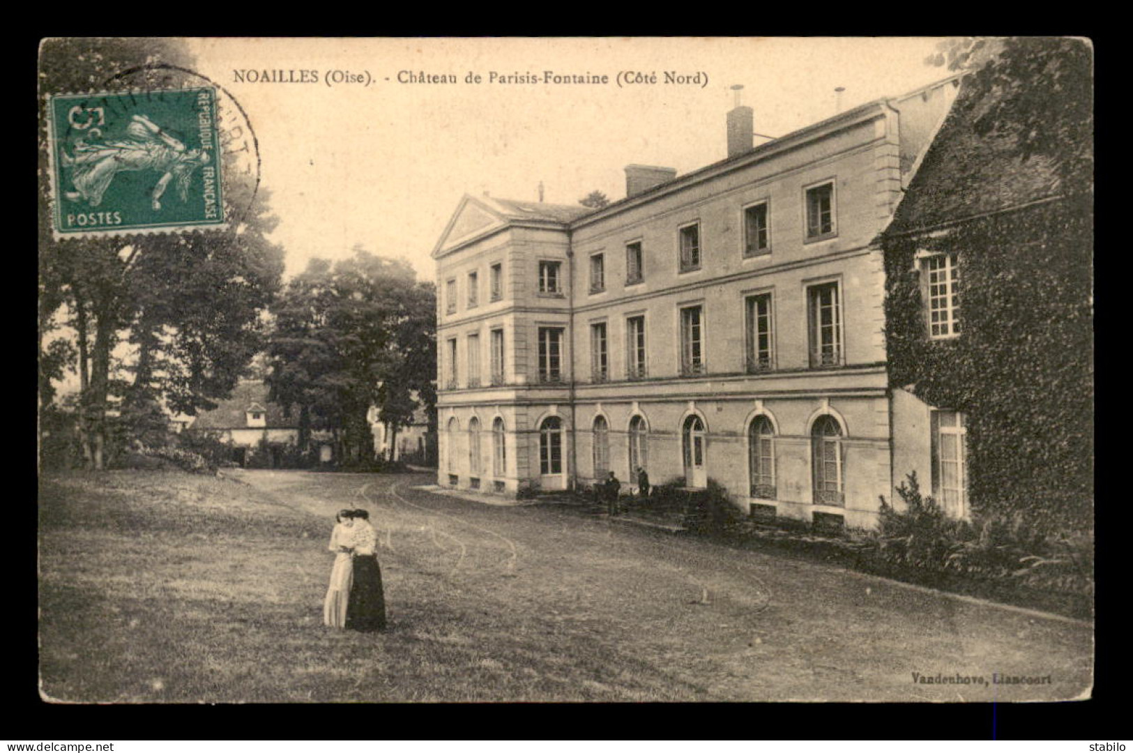 60 - NOAILLES - CHATEAU DE PARISI-FONTAINE - Noailles