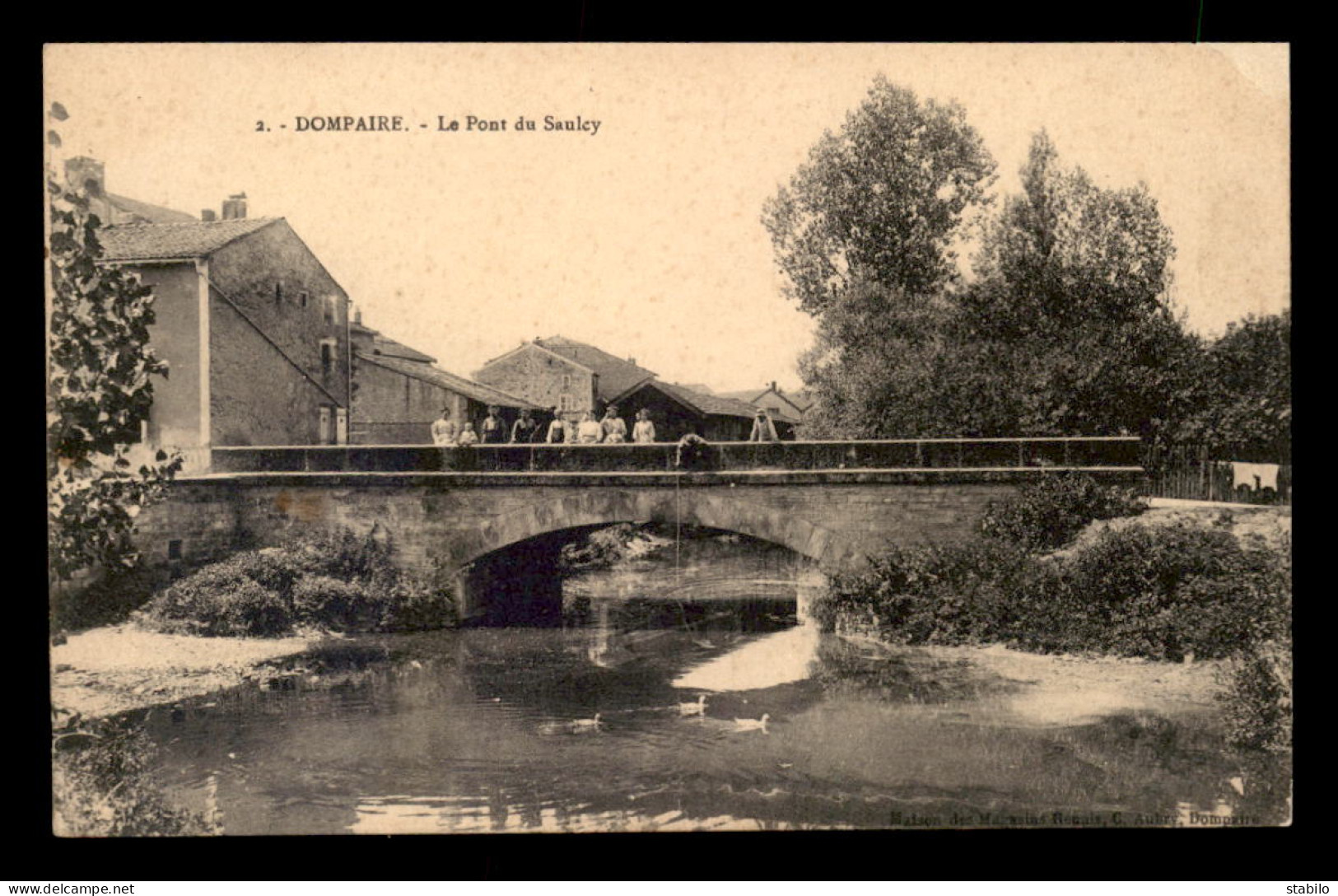 88 - DOMPAIRE - LE PONT DU SAULCY - Dompaire