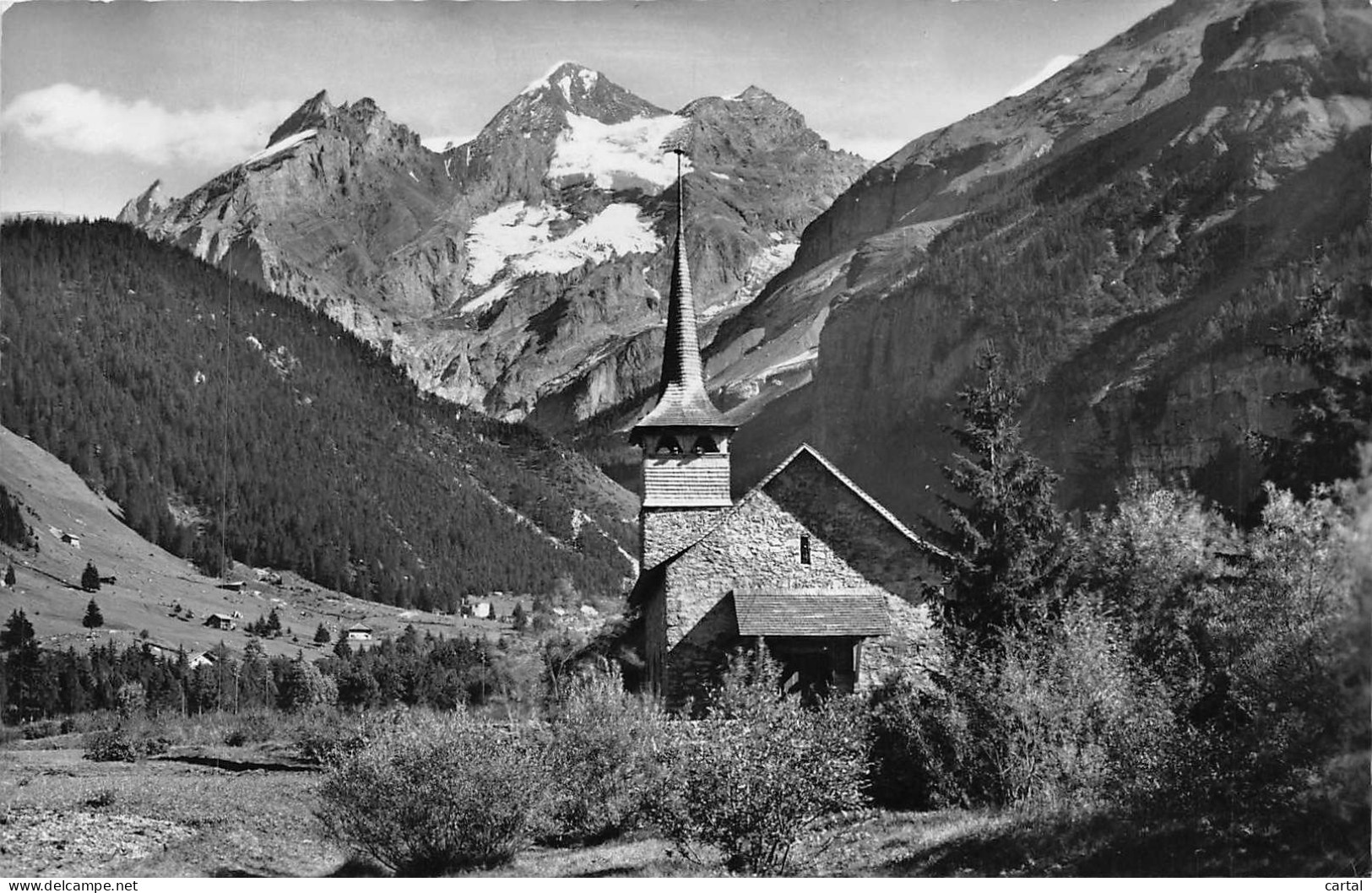 KANDERSTEG - Kath. Kirche Und Blümlisalp - Kandersteg