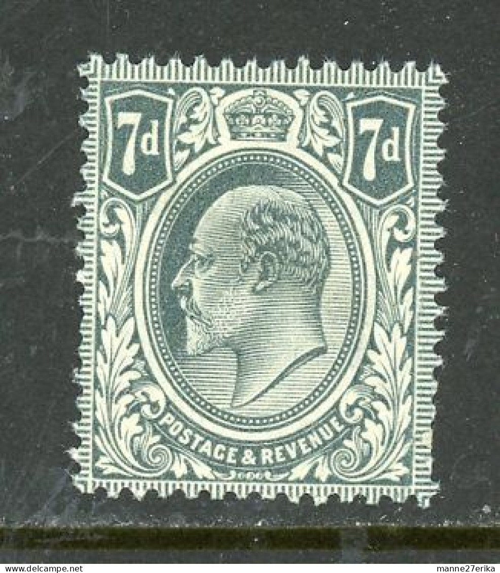 Great Britain MH 1909 King Edward Vll - Unused Stamps