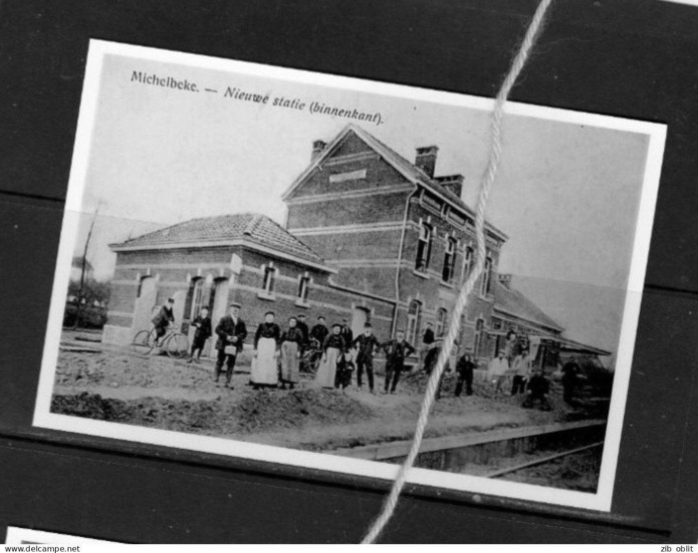 PHOTO MICHELBEKE MERELBEKE GENT OOST VLAANDEREN  STATION STATIE REPRO - Merelbeke