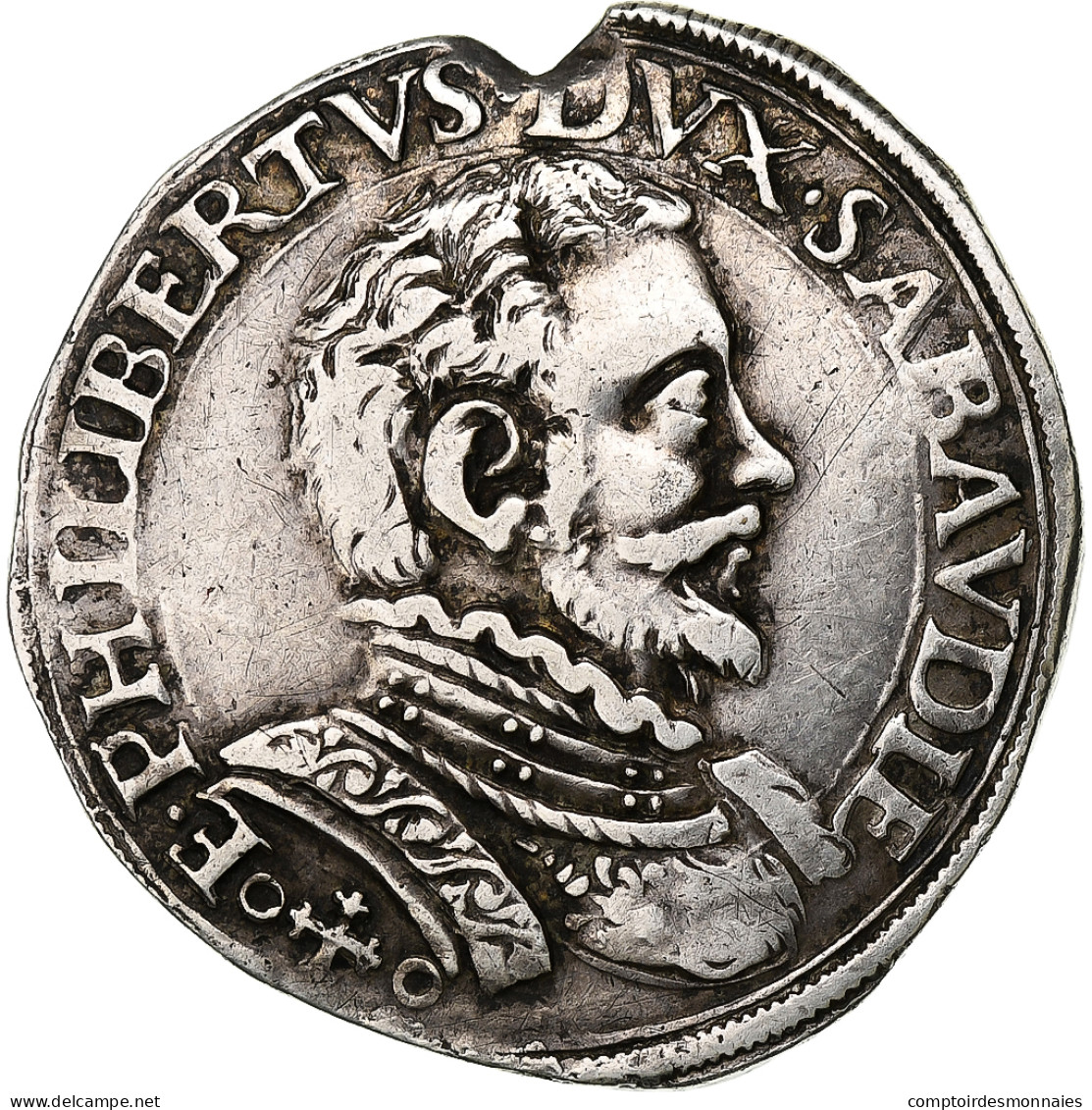 Duché De Savoie, Emmanuel-Philibert, Teston, 1561, Asti, Argent, TTB - Other & Unclassified