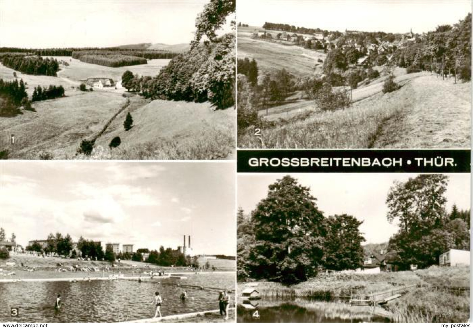 73921089 Grossbreitenbach_Thueringen Panorama Schwimmbad - Nassau