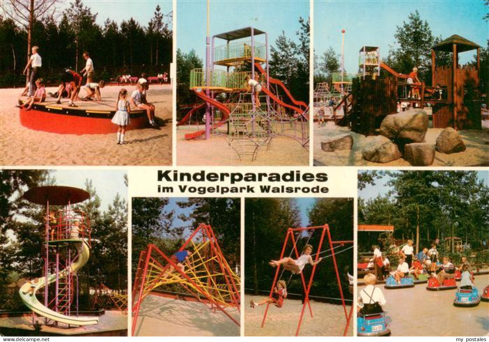 73921080 Walsrode_Lueneburger_Heide Kinderparadies Im Vogelpark Walsrode Teilans - Walsrode