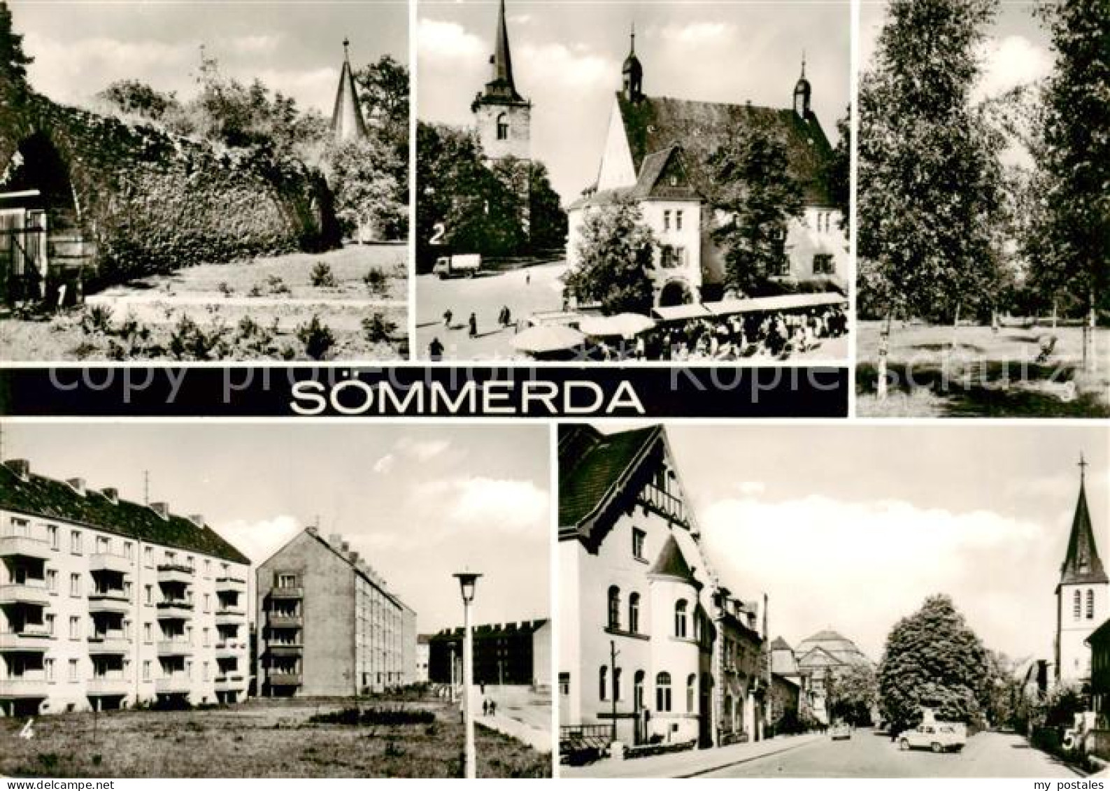 73845334 Soemmerda Stadtmauer Rathaus Stadtpark AWG Neue Zeit Weissenseer Strass - Soemmerda