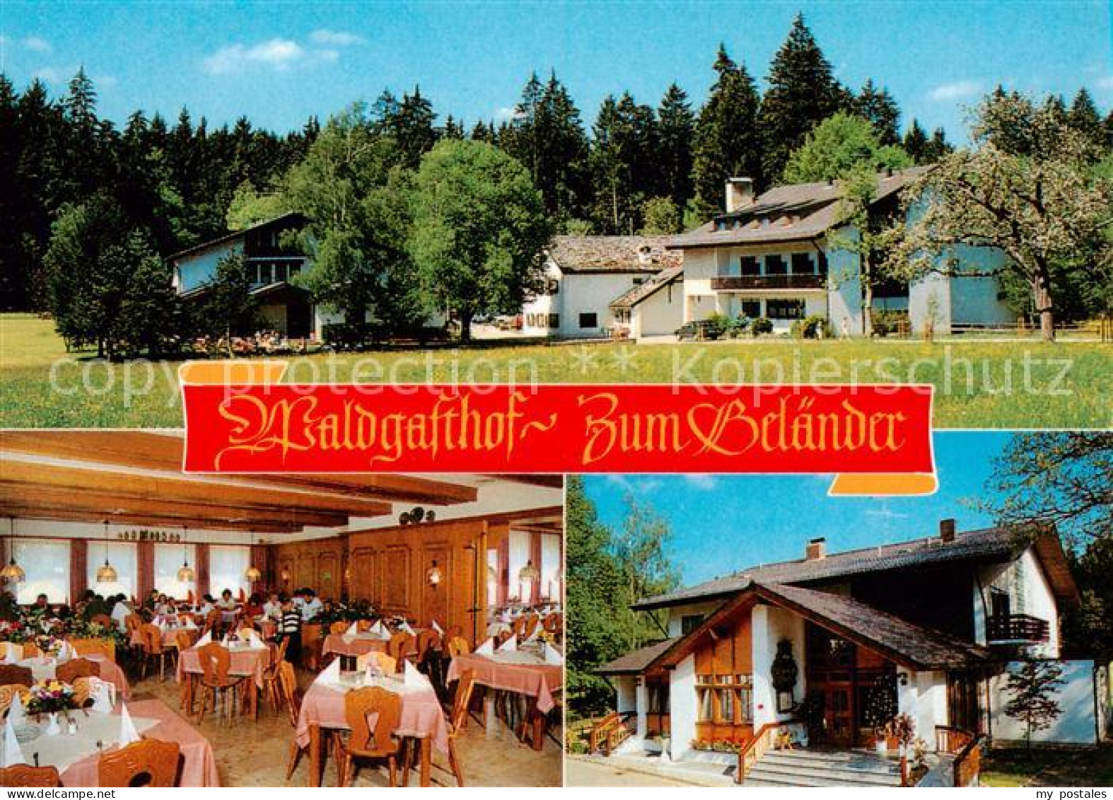 73845303 Gelaender Eichstaett Oberbayern Waldgasthof Zum Gelaender Gastraum Eing - Eichstaett