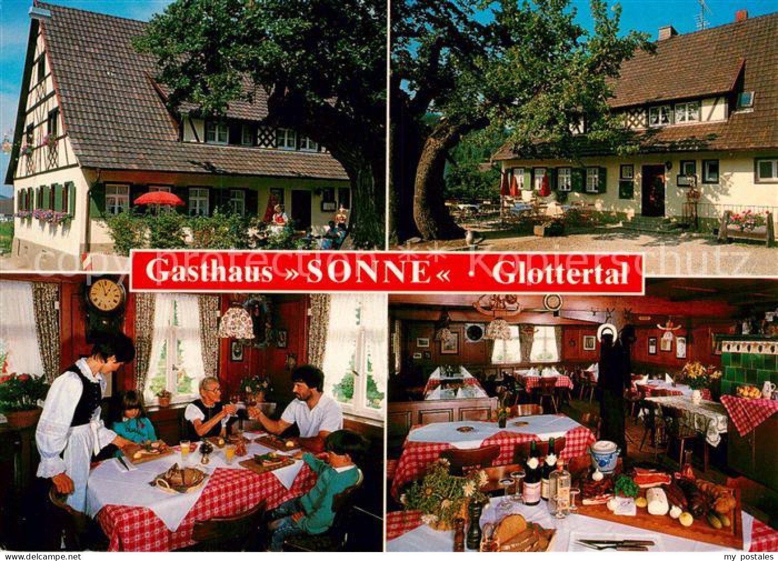 73845197 Glottertal Schwarzwald Gasthaus Sonne Gastraeume  - Glottertal