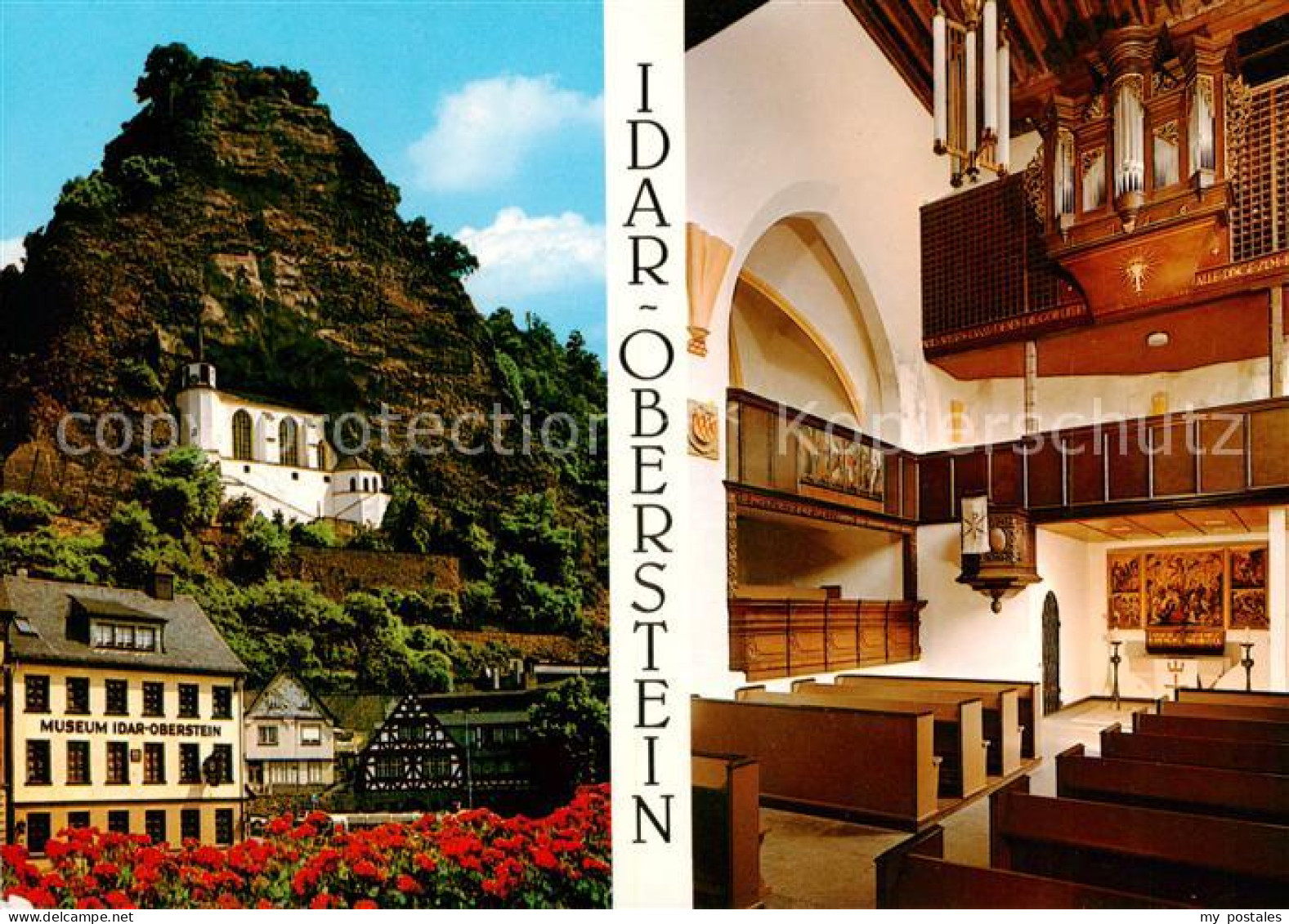 73812654 Idar-Oberstein Jdar-Oberstein Museum Idar Oberstein Felsenkirche Innere - Idar Oberstein