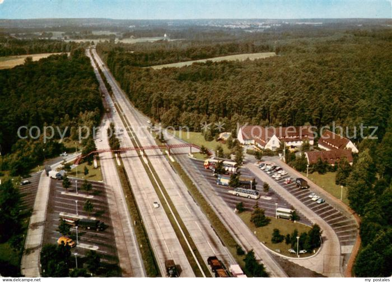 73740492 Guetersloh BAB Rasthaus Hotel Fliegeraufnahme Guetersloh - Gütersloh