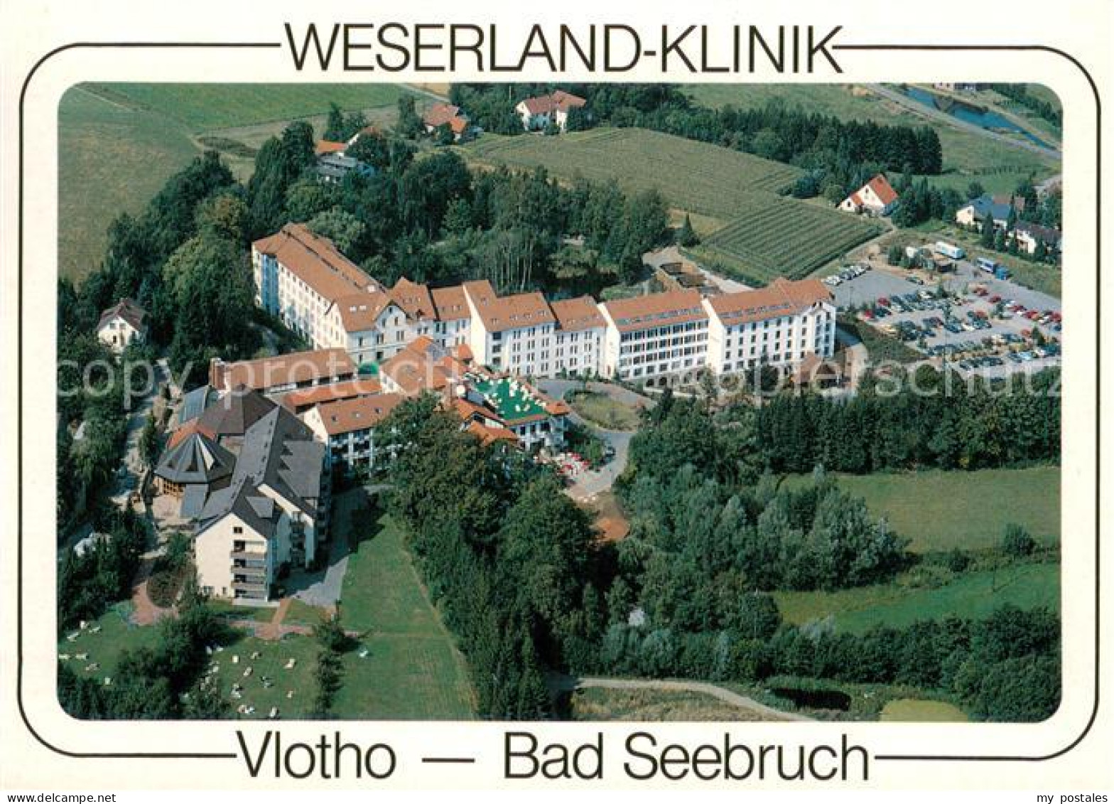 73717691 Vlotho Weserland Klinik Bad Seebruch Fliegeraufnahme Vlotho - Vlotho