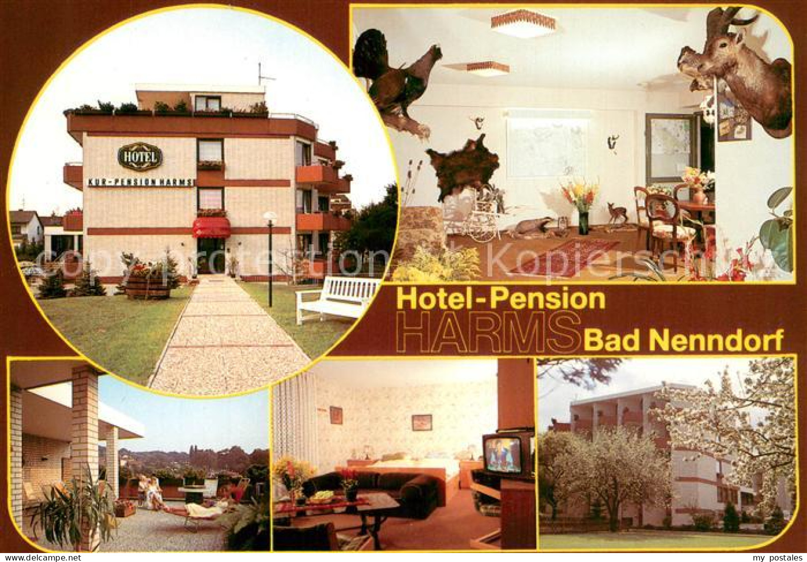 73717345 Bad Nenndorf Hotel Pension Harms Gastraeume Terrasse TV Raum Bad Nenndo - Bad Nenndorf