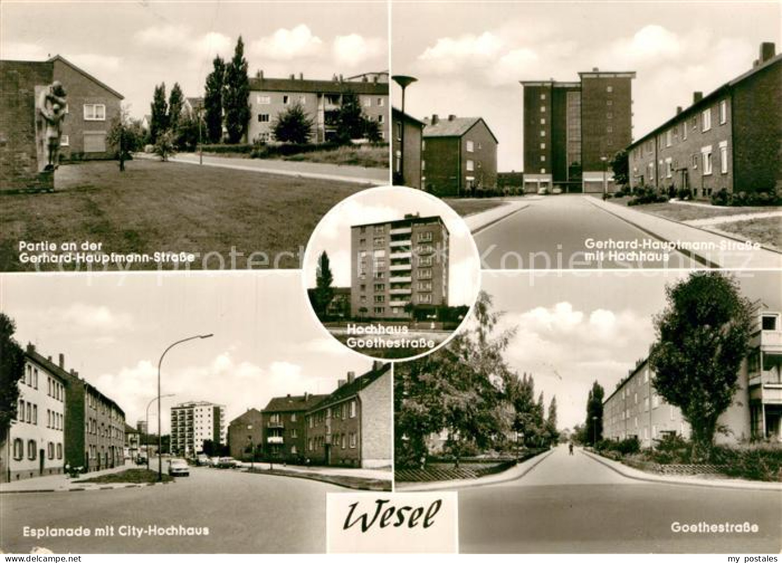 73005375 Wesel Rhein Gerhard Hauptmann Strasse Hochhaus Esplanade City Hochhaus  - Wesel