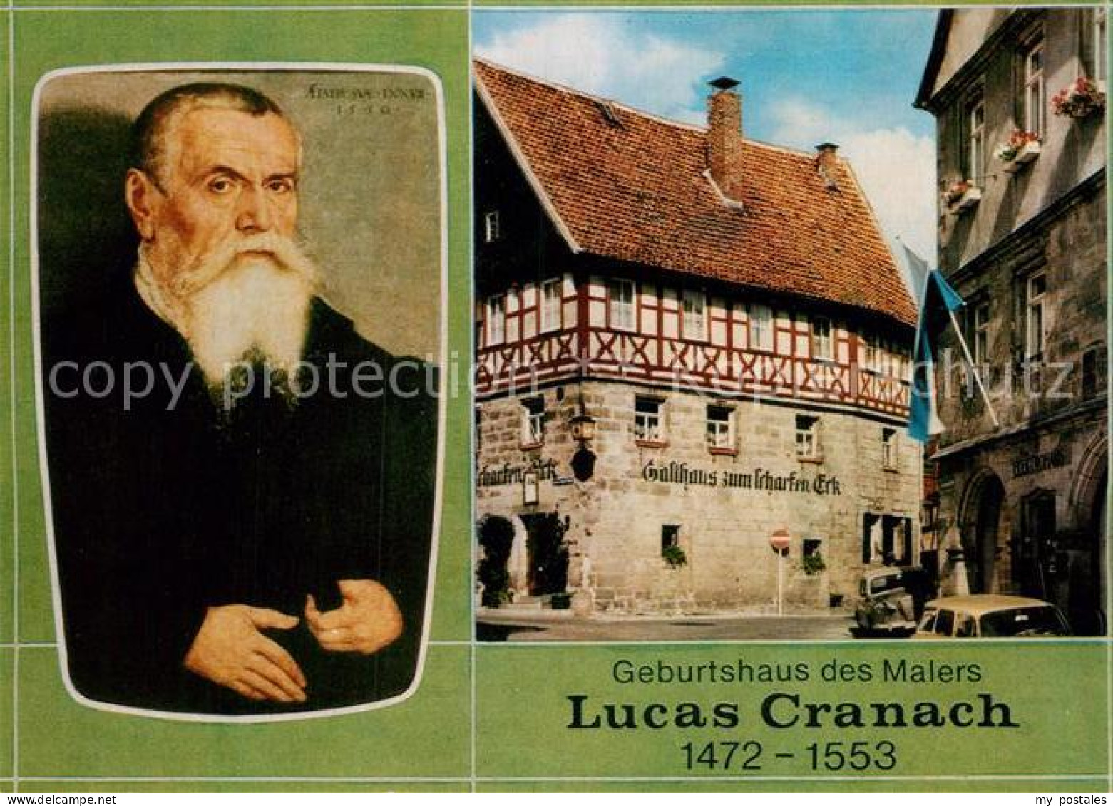 73001518 Kronach Oberfranken Geburtshaus Lucas Cranach Kronach Oberfranken - Kronach