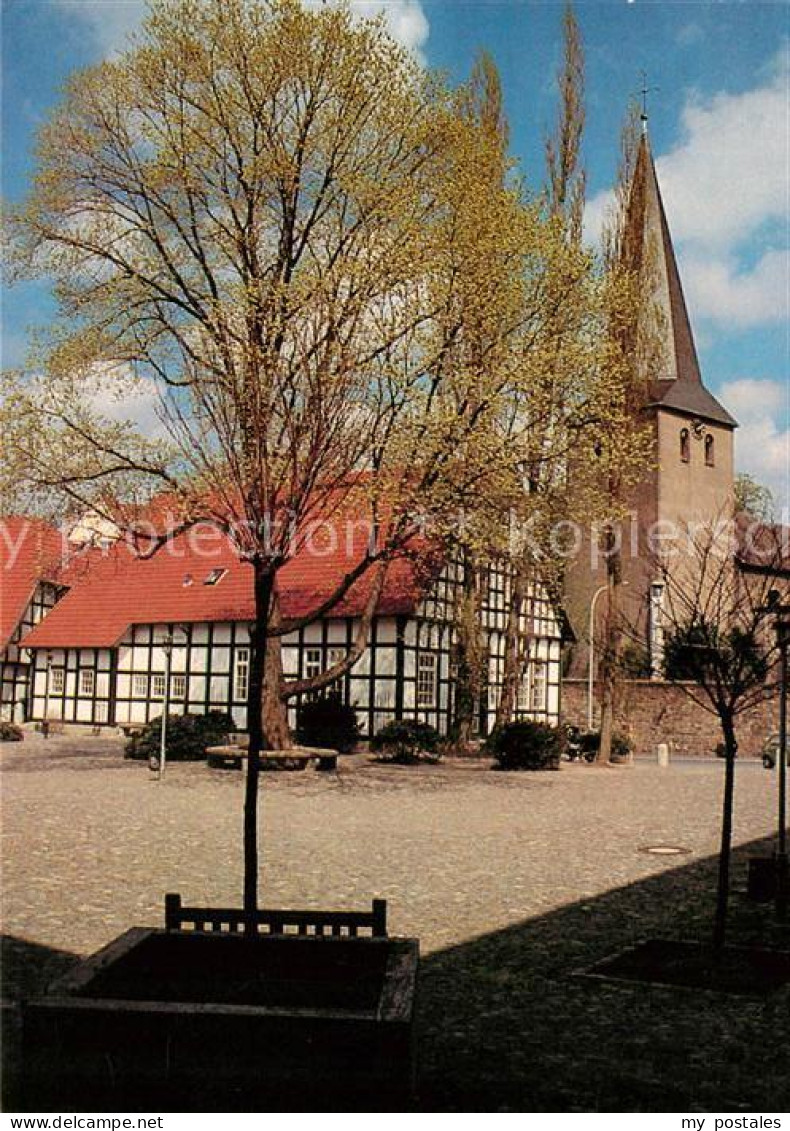 73000969 Buende Westfalen Laurentiuskirche Stadtbuecherei Rathausplatz Buende We - Bünde