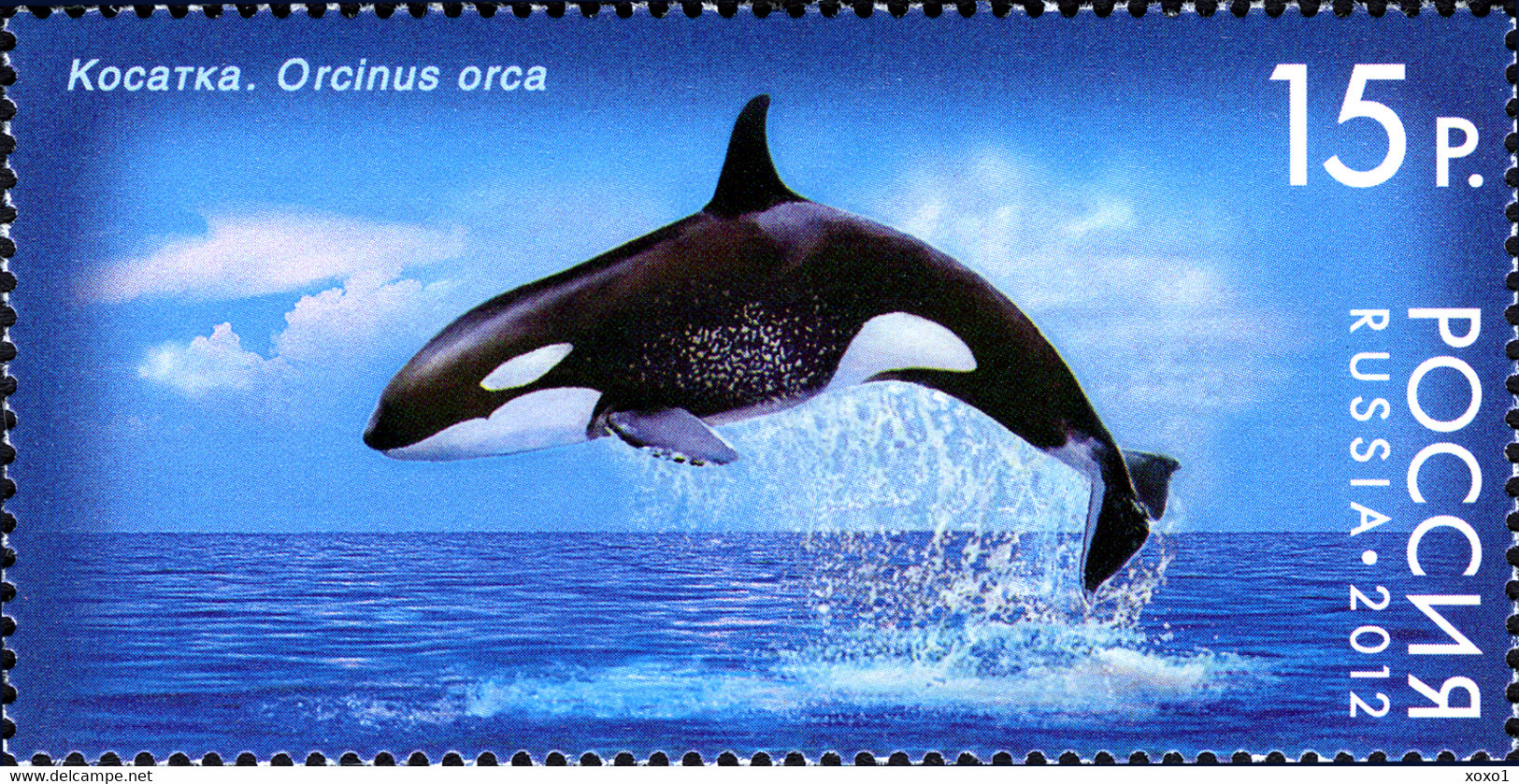 Russia 2012 MiNr. 1788 - 1789  Russland Marine Mammals  Whales 2 V  MNH** 4,20 € - Whales