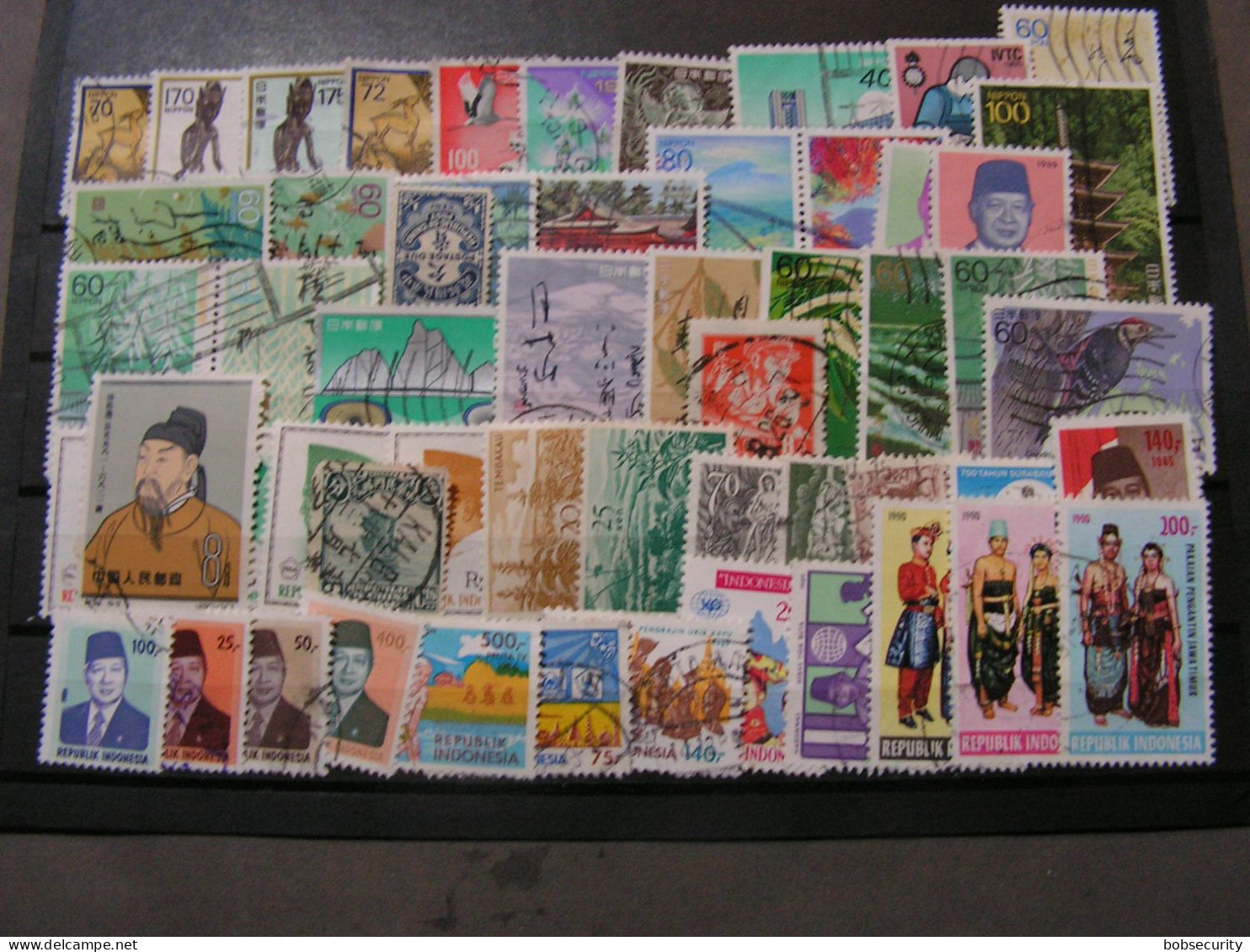 Japan , Indonesien Und Mehr - Lots & Kiloware (mixtures) - Max. 999 Stamps