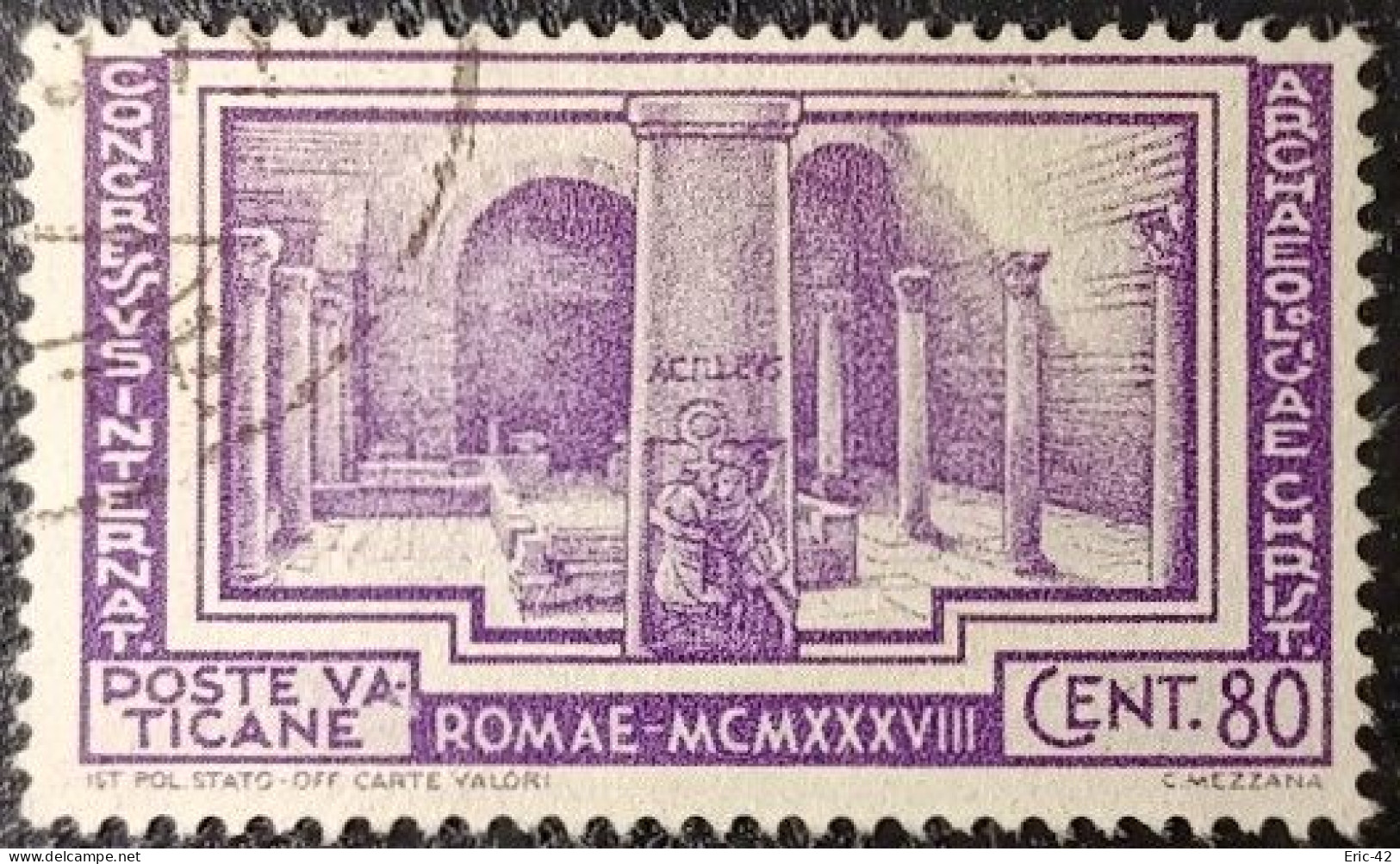 VATICAN. Y&T N°84. USED. - Usados