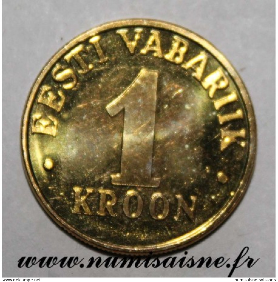 ESTONIE - KM 35 - 1 KROON 2001 - SPL - Estonie