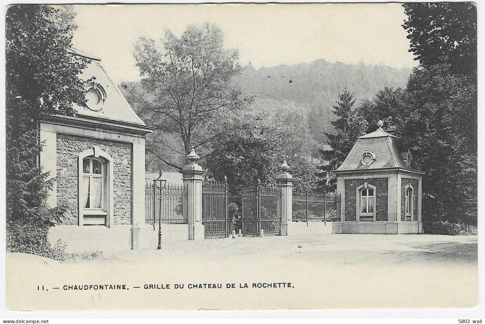 CHAUDFONTAINE : Grille Du Château De La Rochette - Chaudfontaine