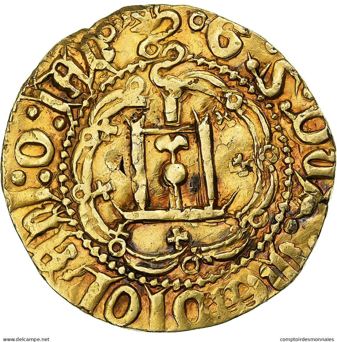 République De Gênes, Galeazzo Maria Sforza, Ducat, 1466-1476, Gênes, Or - Genua