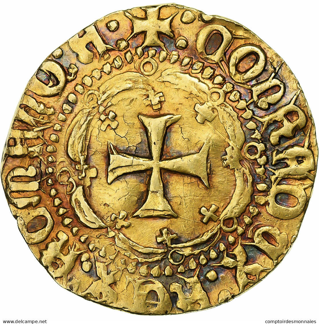 République De Gênes, Galeazzo Maria Sforza, Ducat, 1466-1476, Gênes, Or - Genova
