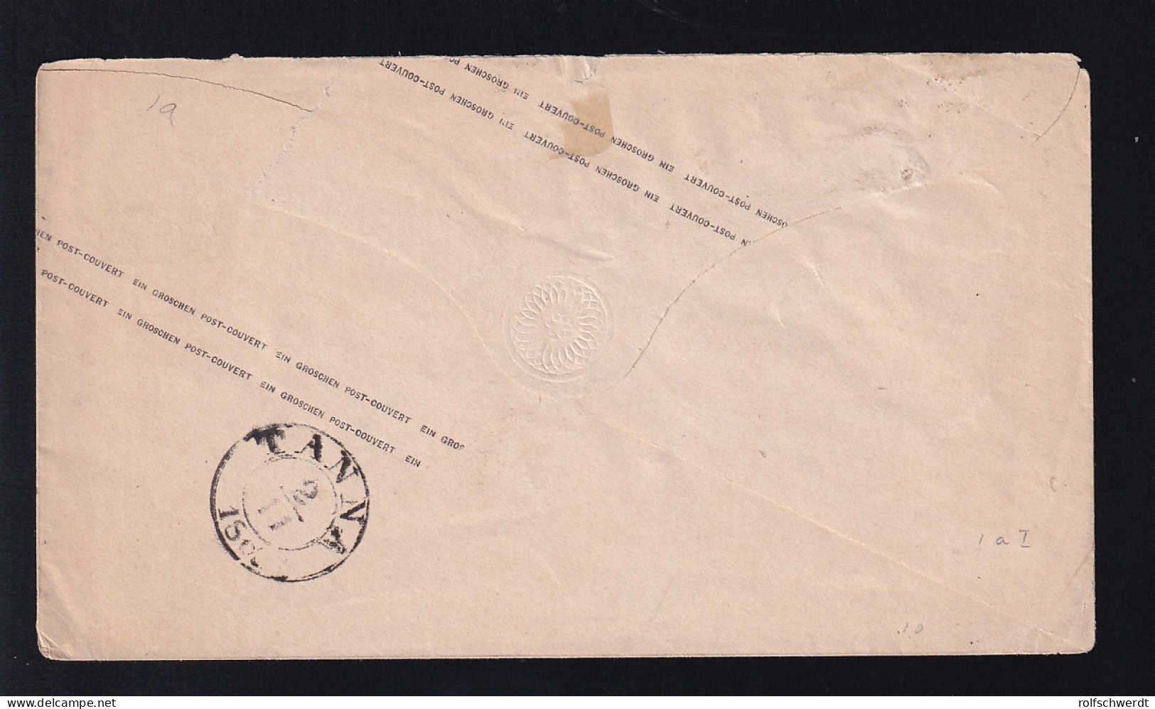 Ziffer 1 Gr. Mit K2 LIMBACH 1 NOV 68 Nach Tanna Bei Schleiz - Postal  Stationery