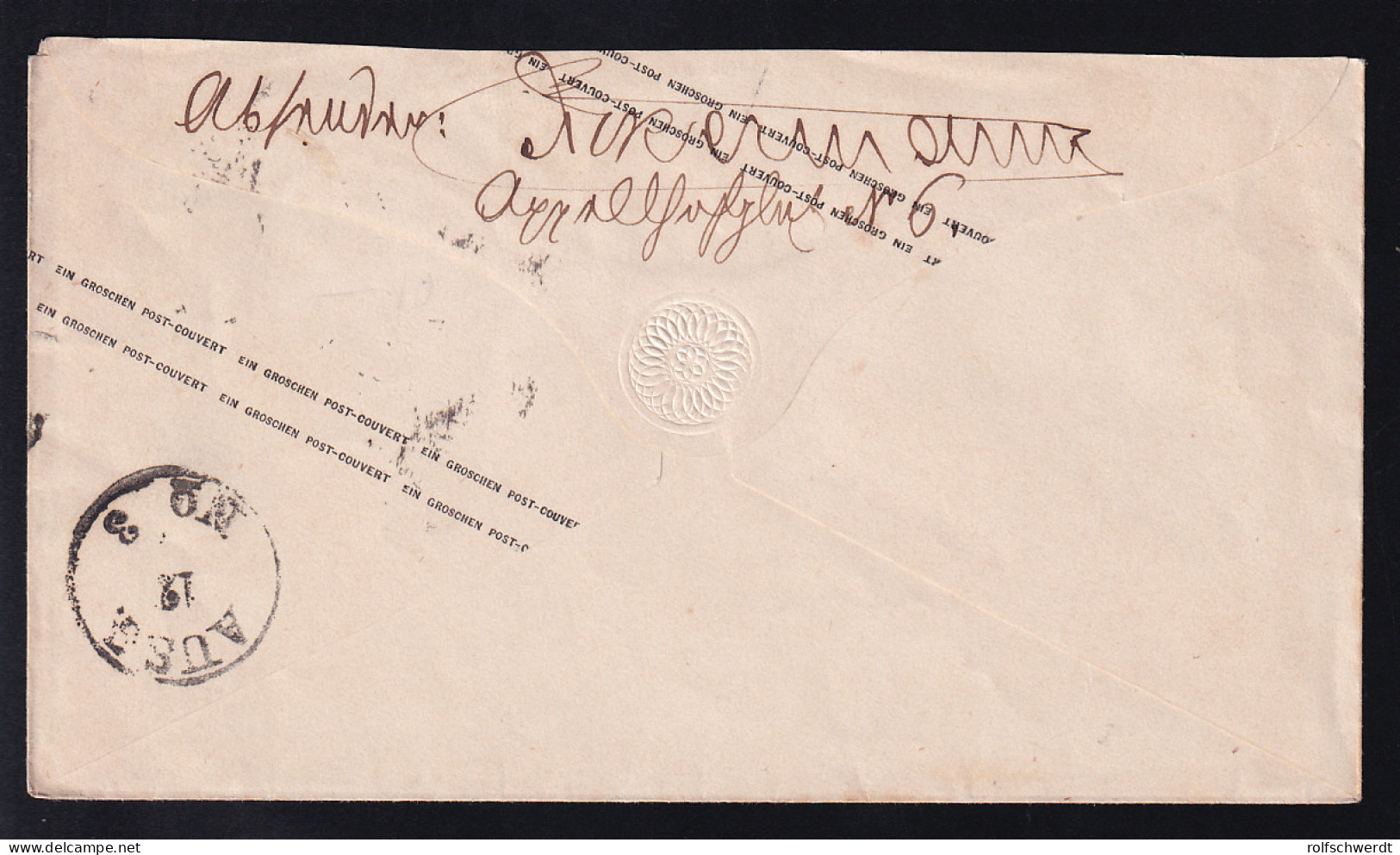 Ziffer 1 Gr. Mit K2 CÖLN BAHNHOF 11.5. Nach Zeitz - Postal  Stationery