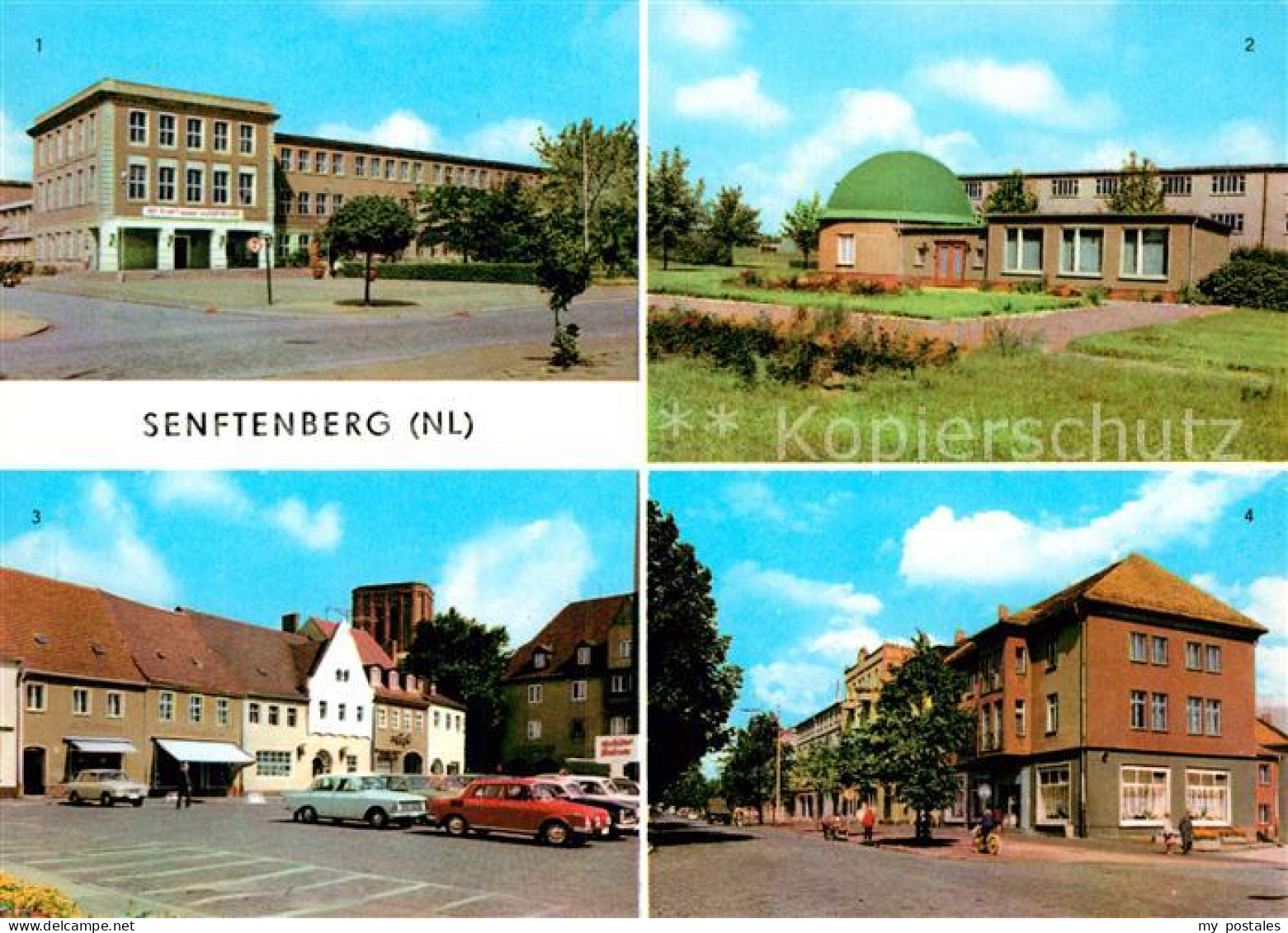 72998342 Senftenberg Niederlausitz Ingenieurschule Planetarium PdF Bahnhofstr Mi - Brieske