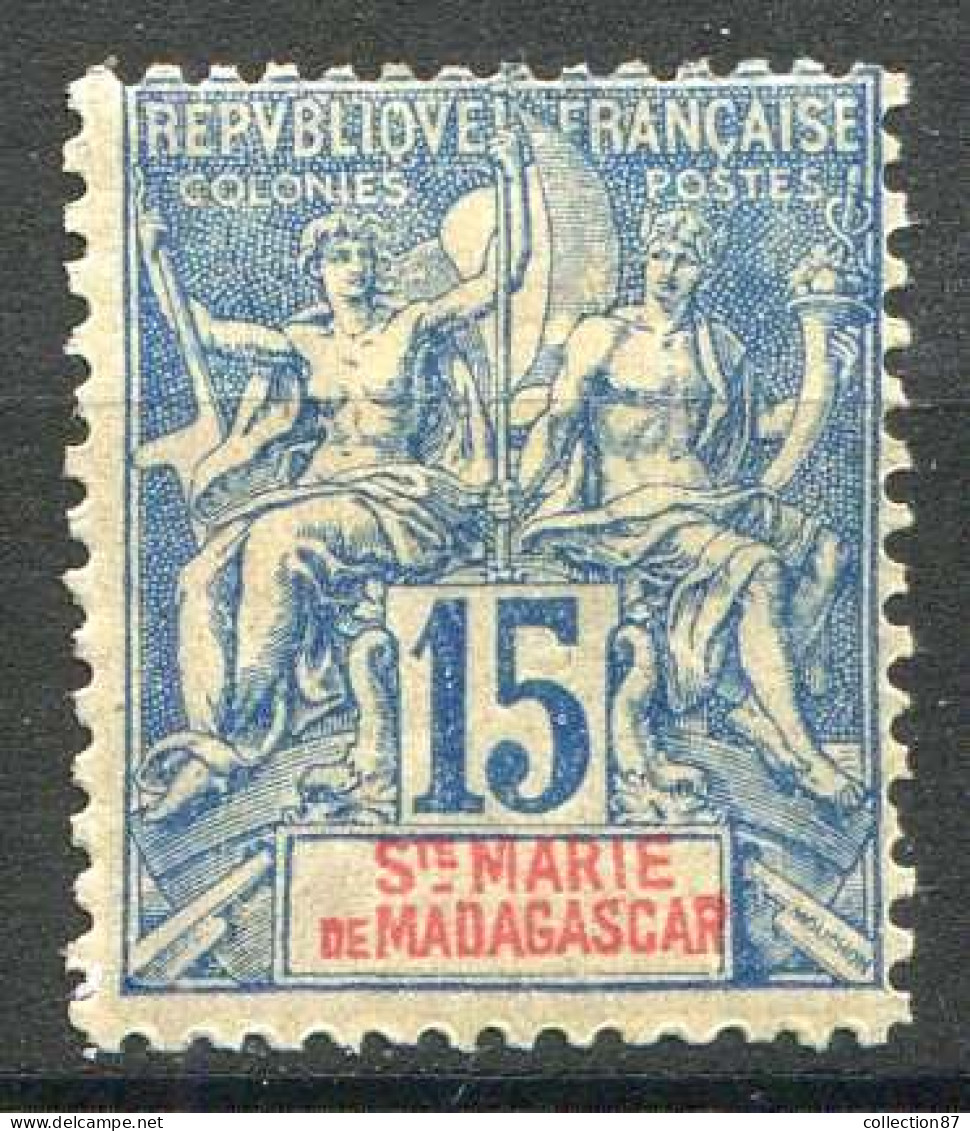 Réf 085 > SAINTE MARIE De MADAGASCAR < N° 6 * < Neuf Ch -- MH * - Ongebruikt