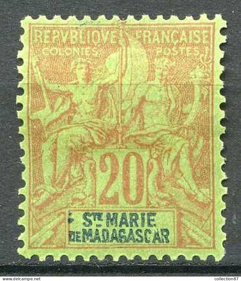 Réf 085 > SAINTE MARIE De MADAGASCAR < N° 7 * < Neuf Ch -- MH * - Unused Stamps