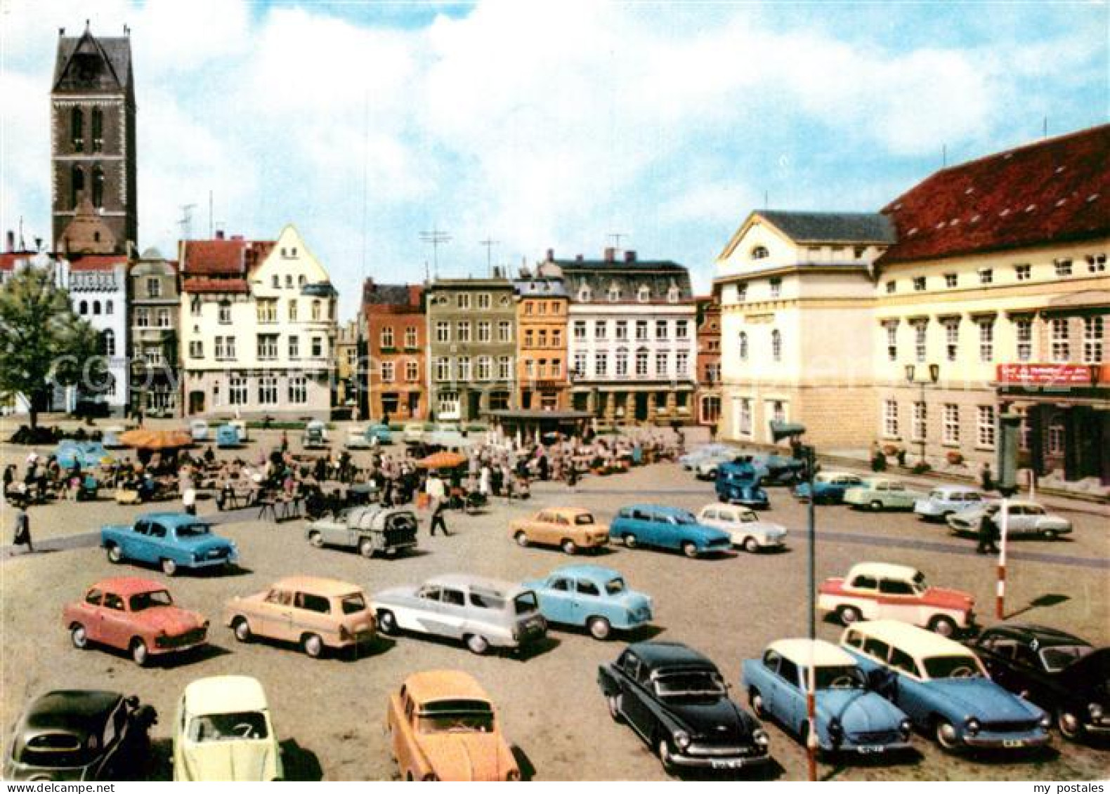 72997197 Wismar Mecklenburg Markt Wismar Mecklenburg - Wismar