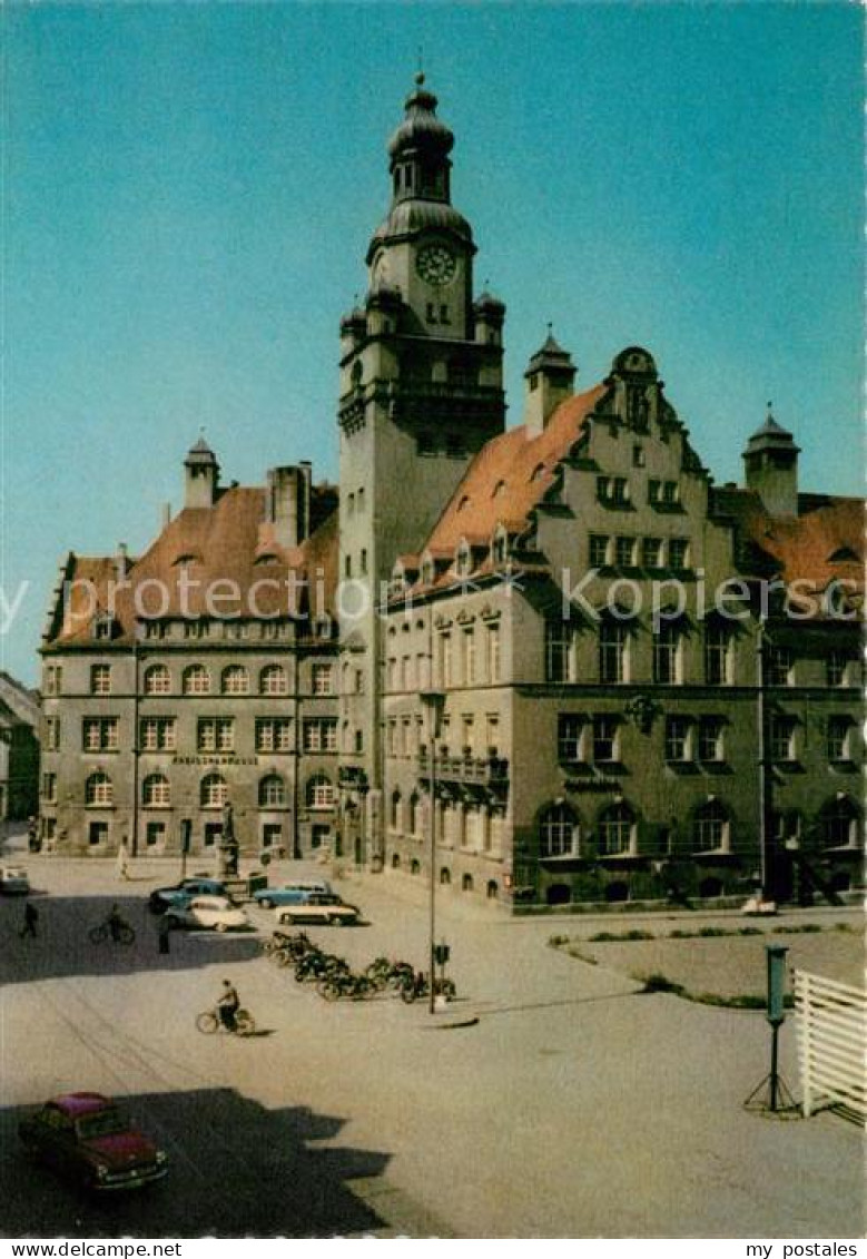 72997191 Doebeln Roter Platz Mit Rathaus Doebeln - Doebeln