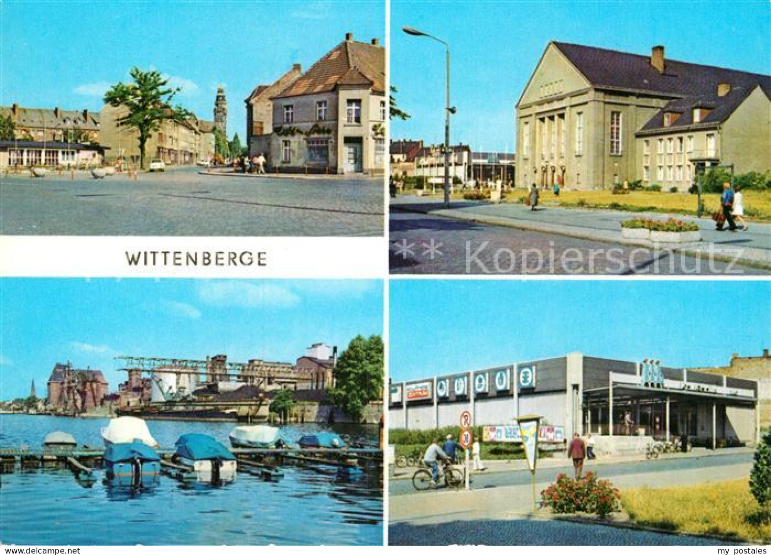 72996269 Wittenberge Prignitz Am Stern Kulturhaus Hafen HO Kaufhalle Wittenberge - Wittenberge