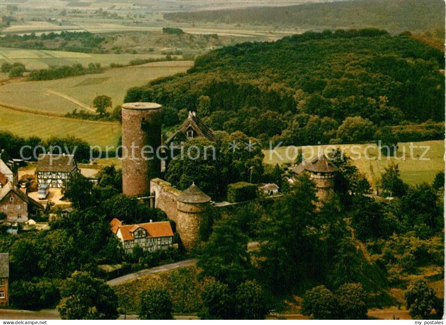 72992334 Hofgeismar Burghotel Trendelburg Fliegeraufnahme Hofgeismar - Hofgeismar