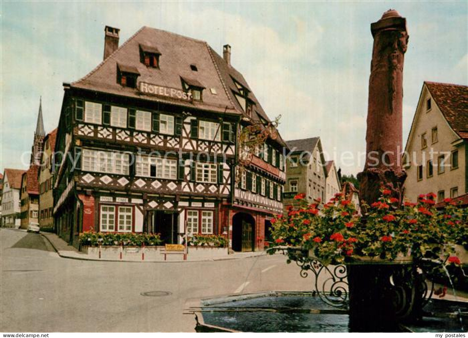 72990636 Nagold Hotel Post Brunnen Nagold - Nagold