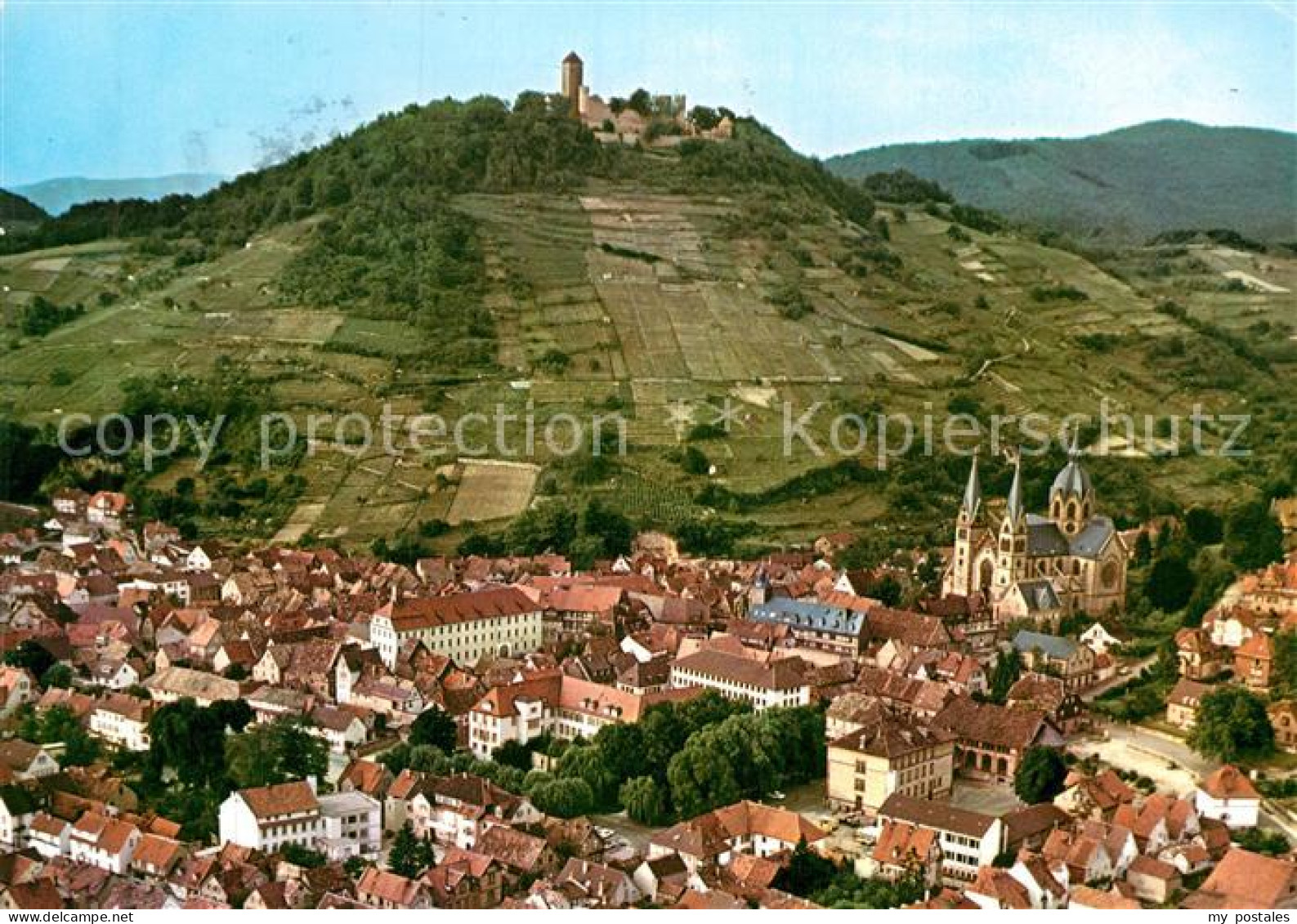 72987648 Heppenheim Bergstrasse Fliegeraufnahme Heppenheim - Heppenheim