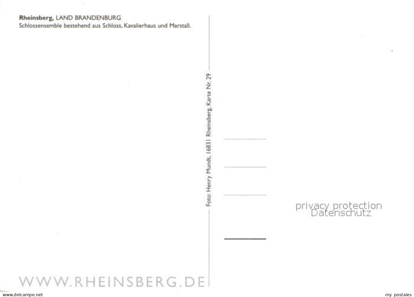 72987526 Rheinsberg Fliegeraufnahme Schlossensemble Mit Kavalierhaus Und Marstal - Zechlinerhütte