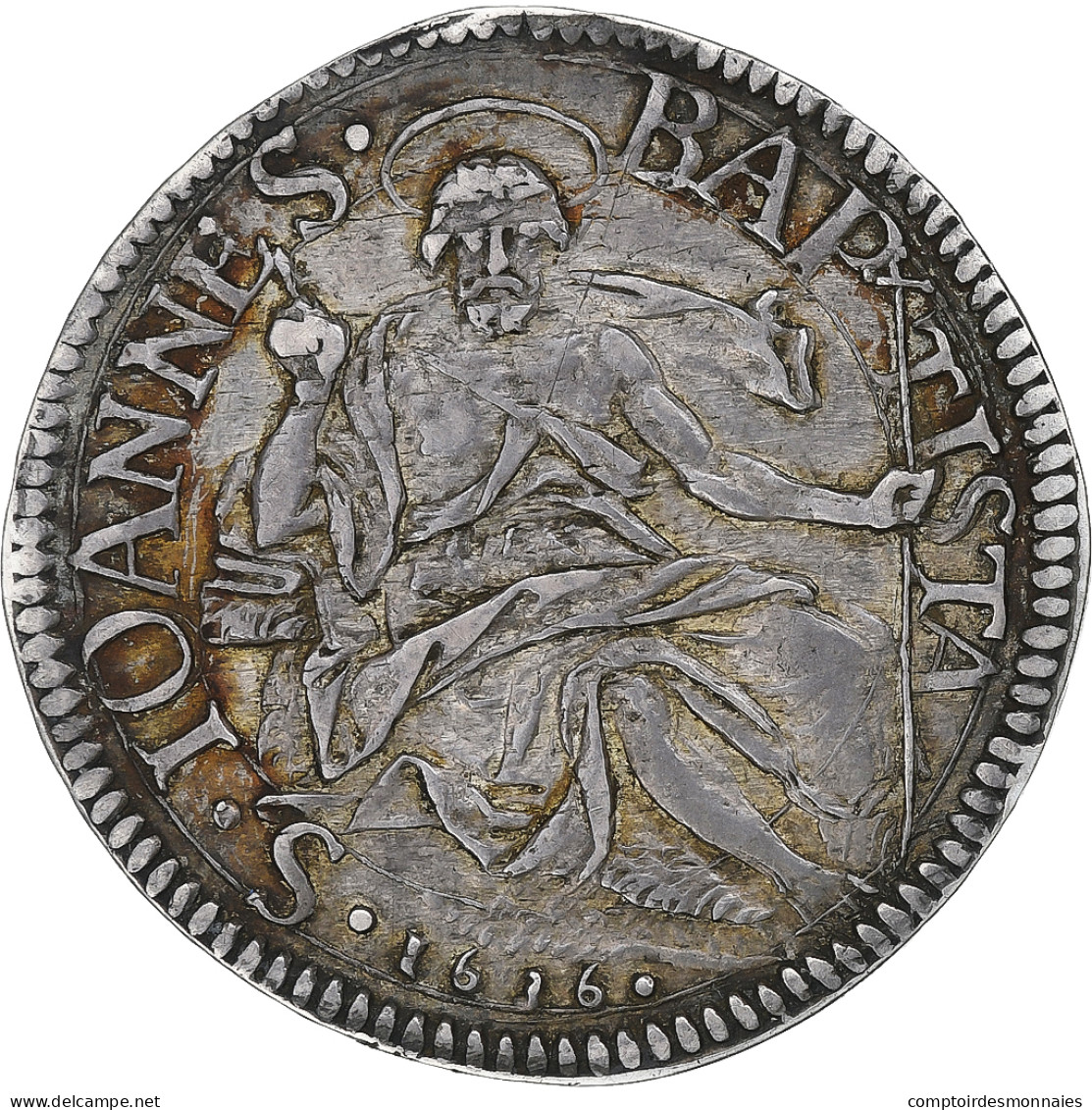 Grand-duché De Toscane, Ferdinand II De Medici, Teston, 1636, Florence - Toscana