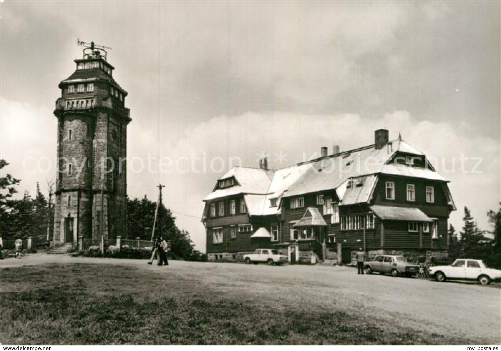 72987229 Wildenthal Eibenstock Aussichtsturm Und Berghotel Auf Dem Auersberg Wil - Eibenstock