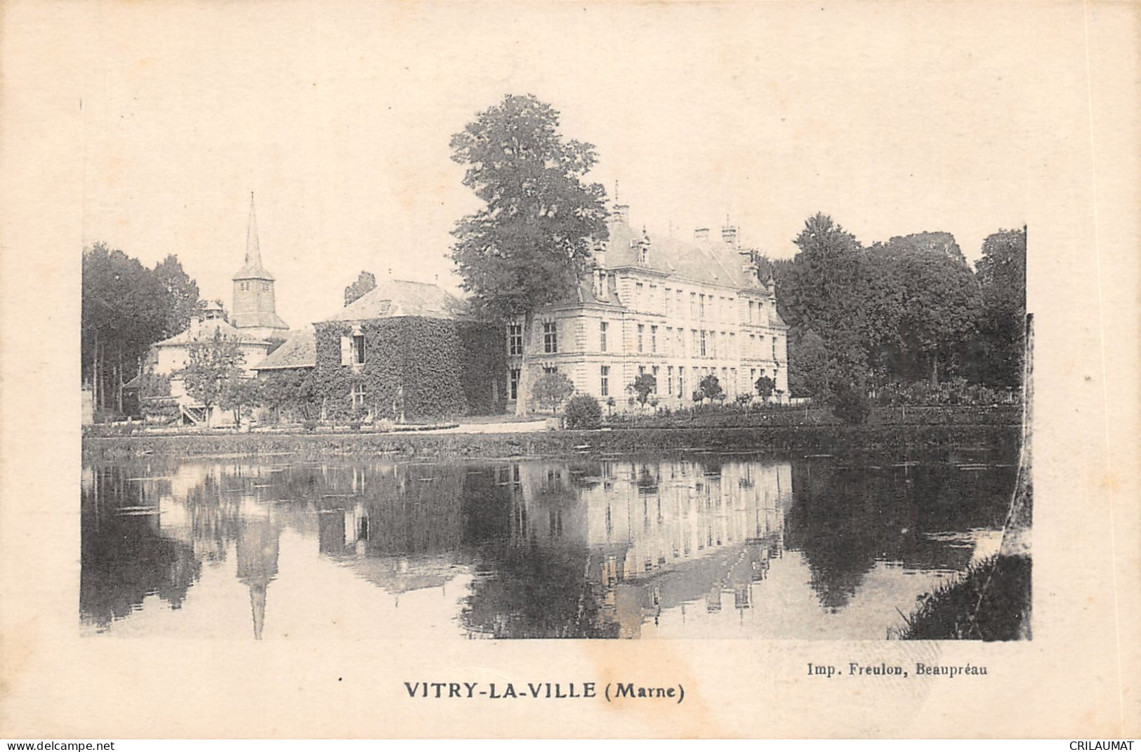 51-VITRY LA VILLE-N 6013-F/0083 - Vitry-la-Ville